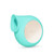 Buy the SILA Cruise 8-function Rechargeable Silicone Sonic Wave Clitoral Massager in Aqua Blue Green & Light Gold - LELO