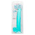 Buy the Size Queen 12 inch Realistic Flexible Dildo with Suction Cup in Transparent Blue Jelly Dong - Cal Exotics CalExotics California Exotic Novelties