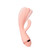 Buy the Muse 40-function Rechargeable Silicone Rabbit Vibrator with Come Hither Motion Shaft in Pink & Gold - VUSH Stimulation