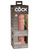 Buy the King Cock Elite 8 inch 10-function Rechargeable Dual Density Vibrating Silicone Dildo with Suction Cup in Light Vanilla Flesh Body Dock & Strap-On Harness Compatible - Pipedream Products