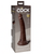 Buy the King Cock Elite 7 inch Dual Density Silicone Dildo with Suction Cup in Chocolate Brown Flesh Body Dock & Strap-On Harness Compatible - Pipedream Products