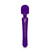 Buy the Obsession 13-function Intense Rechargeable Vibrating Wand Massager in Purple - Viben