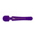 Buy the Obsession 13-function Intense Rechargeable Vibrating Wand Massager in Purple - Viben