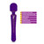 Buy the Obsession 13-function Intense Rechargeable Vibrating Wand Massager in Purple - Viben