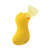 Buy the Shegasm Sucky Ducky 7-function Rechargeable Silicone Clitoral Suction Vibrator in Yellow - XR Brands Inmi