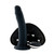 Buy the Diki 16-function Remote Control Rechargeable Realistic Silicone Dildo with Strap-On Harness in Just Black - Vedo Toys