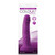 Buy the Colours Pleasures 7 inch 7-function Rechargeable Vibrating Realistic Silicone Dildo with Suction Cup in Purple - NS Novelties