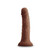 Buy the Colours Pleasures 7 inch 7-function Rechargeable Vibrating Realistic Silicone Dildo with Suction Cup in Chocolate Brown - NS Novelties