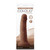 Buy the Colours Pleasures 7 inch 7-function Rechargeable Vibrating Realistic Silicone Dildo with Suction Cup in Chocolate Brown - NS Novelties