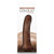 Buy the Colours Pleasures 7 inch 7-function Rechargeable Vibrating Realistic Silicone Dildo with Suction Cup in Chocolate Brown - NS Novelties