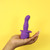 Buy the Mini Halo Wave Wand Massager Attachment in Purple - Shibari Thank Me Now Toys Voodoo