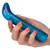 Buy the Sparkle Mini G-Spot Vibe 3-function Massager in Blue - CalExotics Cal Exotics California Exotic Novelties