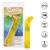 Buy the Sparkle Mini G-Spot Vibe 3-function Massager in Yellow - CalExotics Cal Exotics California Exotic Novelties