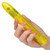 Buy the Sparkle Slim Vibe 3-function Massager in Yellow - CalExotics Cal Exotics California Exotic Novelties