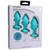Buy the A-Play 3-Piece Silicone Anal Trainer Set in Teal Blue Spade Shaped butt plugs - Doc Johnson