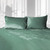 Buy the Liquid Velvet Queen Size Sheet & Pillow Covers in Sage Green - OneUp Innovations Liberator