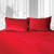 Buy the Liquid Velvet Queen Size Sheet & Pillow Covers in Red - OneUp Innovations Liberator