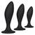 Buy the Silicone Anal Curve 3-piece Trainer Kit in Black - CalExotics Cal Exotics California Exotic Novelties