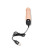 Buy the Powercocks 6.5 inch Realistic 7-Function Rechargeable Silicone Vibrator in Nude Vanilla Flesh Anal Vaginal - Electric Novelties Eel Hustler