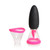 Buy the Shegasm Lickgasm Mini 10-function Rechargeable Silicone Licking & Sucking Vibrator - XR Brands Inmi