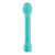 Buy the G-Gasm Delight 10-function Rechargeable Silicone G-Spot Vibrator in Teal - Evolved Novelties Adam & Eve