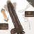 Buy the Dr Skin Silicone Dr Dr Murphy 8 inch 15-function Rechargeable Realistic Thrusting & Gyrating Dildo with Suction Cup in Chocolate Brown Flesh - Blush Novelties