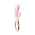 Buy the Le Wand Chrome Collection XO Blend 21-function Rechargeable Dual Motor Silicone Rabbit Vibrator in Rose Gold & Pink - COTR, INC B-vibe