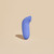 Buy the Aer Air Pulse 10-function Rechargeable Silicone Suction Vibrator in Periwinkle - Dame Products