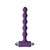 Buy the Petite Sensations Pearls 7-function Vibrating Silicone Anal Beads in Purple & Silver - Rocks Off Limited UK