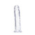 Buy the B Yours Plus Thrill n Drill 9.5 inch Realistic Dildo with Suction Cup in Translucent Clear - Blush Novelties