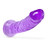 Buy the B Yours Plus Roar n Ride 8 inch Realistic Dildo with Suction Cup in Translucent Purple - Blush Novelties