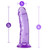 Buy the B Yours Plus Roar n Ride 8 inch Realistic Dildo with Suction Cup in Translucent Purple - Blush Novelties