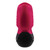 Buy the Gender X Body Kisses 14-function Rechargeable Vibrating Silicone Suction Massager in Red & Black - Evolved Novelties