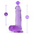 Buy the B Yours Plus Rock n Roll 7 inch Realistic Dildo with Balls & Suction Cup in Purple - Blush Novelties