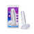 Buy the B Yours Plus Rock n Roll 7 inch Realistic Dildo with Balls & Suction Cup in Translucent Clear - Blush Novelties