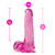 Buy the B Yours Plus Ram n Jam 8 inch Realistic Dildo with Balls & Suction Cup in Translucent Pink - Blush Novelties