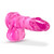 Buy the B Yours Plus Ram n Jam 8 inch Realistic Dildo with Balls & Suction Cup in Translucent Pink - Blush Novelties