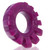 Buy the Cock-Lug Bulge Liquid Platinum Silicone Cockring in Plum Purple - Blue Ox Designs OXBALLS