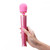 Buy the Le Wand All That Glimmers Limited Edition Petite 16-function Rechargeable Vibrating Wand Massager in Pink & Rose Gold - COTR, Inc B-vibe