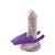 Buy the Doppio Young 10-function Rechargeable Silicone Flexible Couples Vibrator in Purple - BeauMents