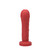 Buy the Harness ready Grind Realistic Silicone G-Spot/P-Spot Dildo in Ruby Red - Tantus