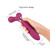 Buy the Fireball 9-function Rechargeable Forked Dual Stimulating Rolling Balls Silicone Vibrator in Plum Star - Lovely Planet Love to Love