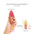 Buy the Cand'Ice 10-function Rechargeable Ice Cream Cone-shaped Silicone Vibrator in Raspberry Jolly - Lovely Planet Love to Love