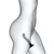 Buy the Strap-On-Me Curve Collection Large P&G Spot Silicone Dildo with Suction Cup in Black - Lovely Planet