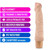 Buy the Dr Skin Vibe 6 9 inch Realistic Multispeed Vibrating Dildo in Light Vanilla Flesh - Blush Novelties