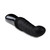 Buy the Temptasia Lazarus 3-function Rechargeable Thrusting Silicone Dildo in Black - Blush Novelties