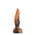 Buy the Ravager Rippled Tentacle Silicone Dildo with Suction Cup base 8 Inch in Brown & Black - XR Brands Creature Cocks