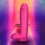 Buy the Neo Elite 10 inch Realistic Dual Density Silicone Dildo with Balls in Neon Pink strapon harness dong - Blush Novelties