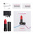 Buy the Exomoon 10-function App-Controlled Rechargeable Silicone Lipstick Bullet Vibrator - Lovense