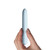 Buy the Sugar Boo Sugar Blue 140mm 10-function Silicone Bullet Vibrator in Aqua Blue - Rocks Off Limited UK